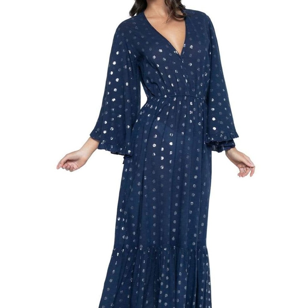 Pilyq “Amber” swim cover or polka dot dress XS/S - Picture 2 of 5